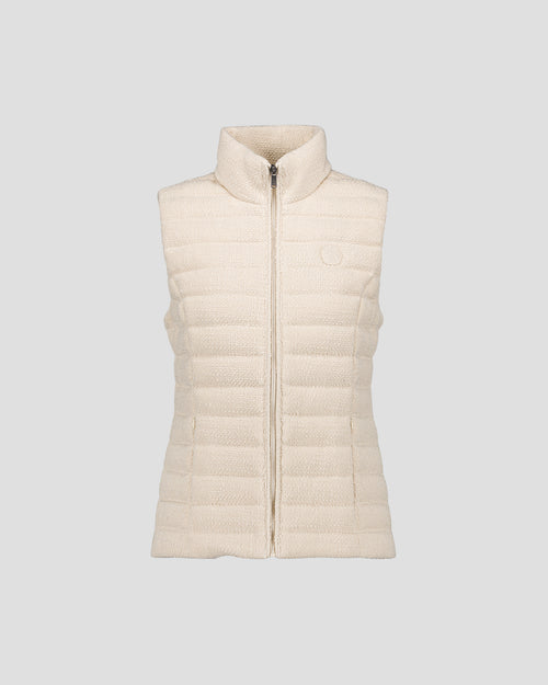 Sleeveless down jacket Natural Salla - JOTT UK - 2