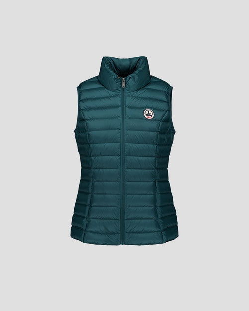 Lightweight Sleeveless Down Jacket Dark Marsh Seda - JOTT UK - 2