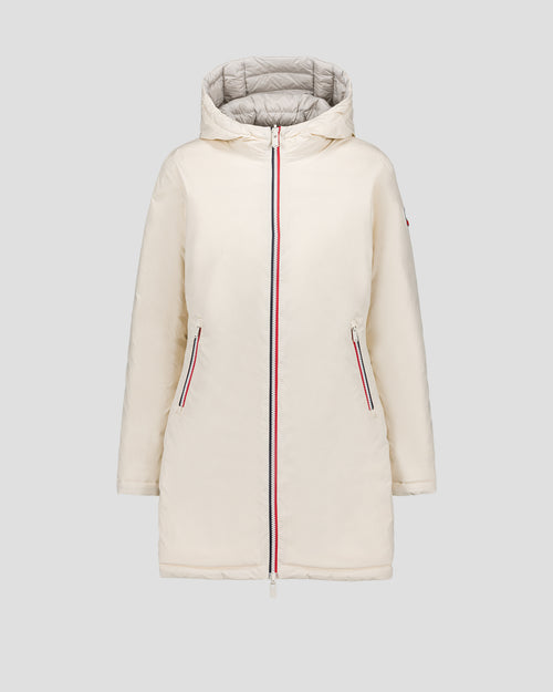 Long reversible jacket Natural/Ice grey Verone - JOTT UK - 2