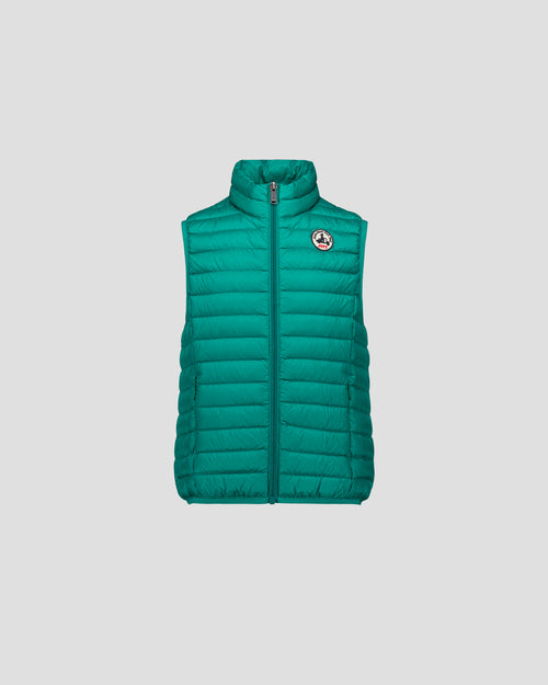 Sleeveless down jacket Persian green Zoe - JOTT UK - 2