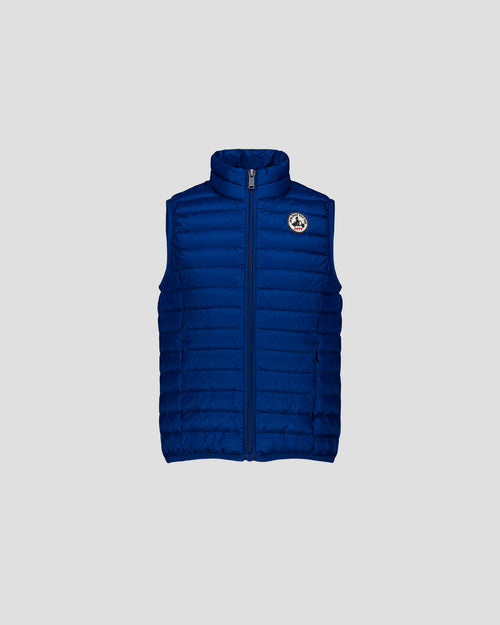 Sleeveless down jacket Cobalt blue Zoe - JOTT UK - 2