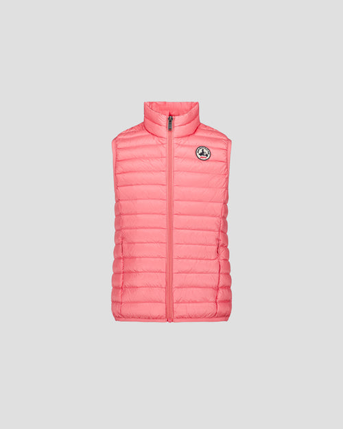 Sleeveless down jacket Vibrant fuchsia Zoe - JOTT UK - 2