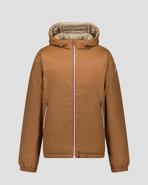 Reversible jacket Brown sugar/beige Brummen - JOTT UK - 2