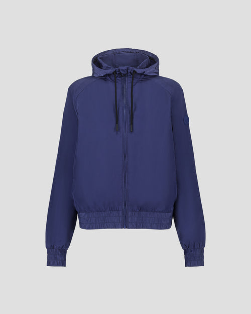 Mystical blue Alize lightweight hooded windbreaker jacket - JOTT UK - 2