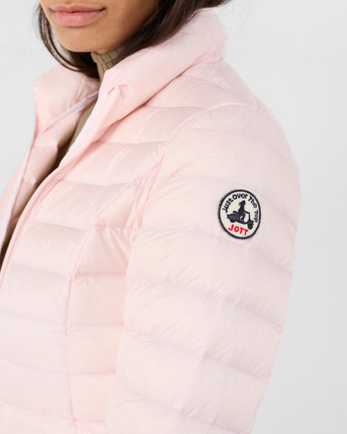 Light down jacket Petal pink Cha - JOTT UK - 5