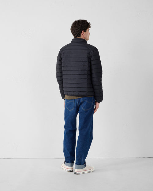 Black Aragon lightweight stretch puffer jacket - JOTT UK - 3
