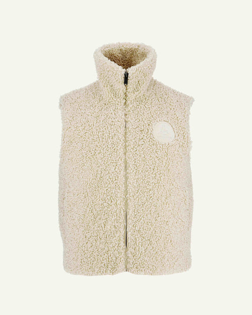Reversible Sleeveless Coat Great Cold Natural Daria - JOTT UK - 2