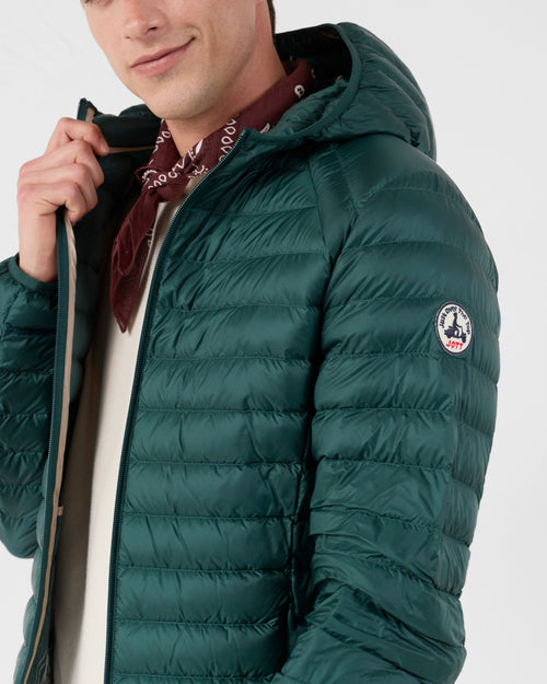 Lightweight Hooded Down Jacket Forest Nico - JOTT UK - 5