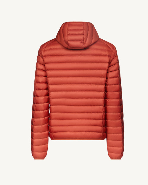 Intense rust Lightweight down jacket Nico - JOTT UK - 5