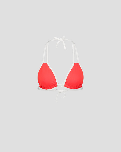 Flame red triangle bikini top Maddie - JOTT UK - 3