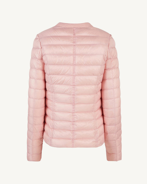 Peach pink Douda lightweight puffer jacket - JOTT UK - 4