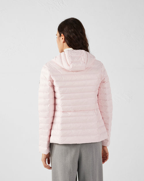 Petal rose Cloe lightweight hooded puffer jacket - JOTT UK - 4