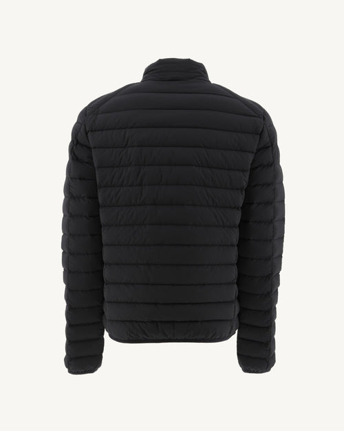 Black Aragon lightweight stretch puffer jacket - JOTT UK - 3