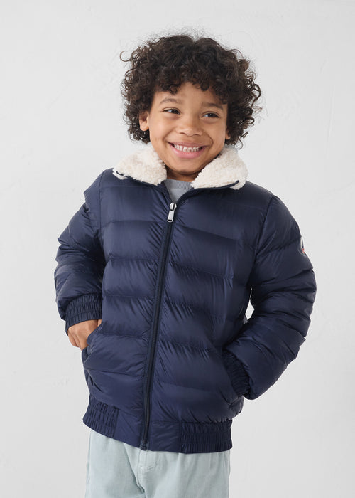 Aviator jacket Navy Bass - JOTT UK - 3