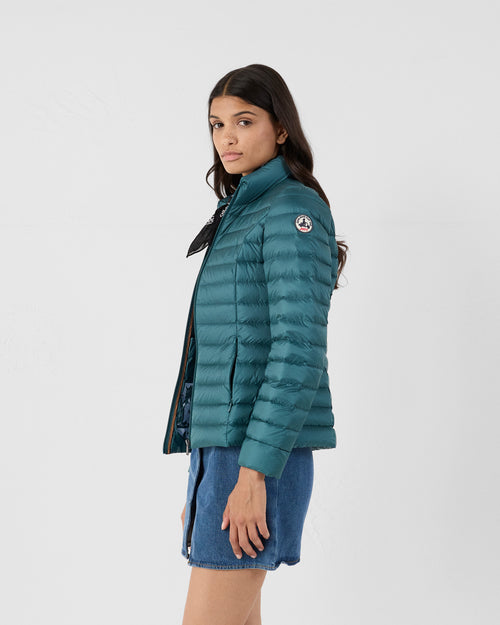 Light down jacket Dark marsh Cha - JOTT UK - 3