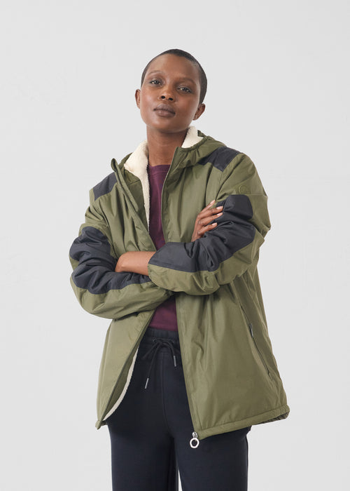 Raincoat Army Dippen Sherpa - JOTT UK - 4