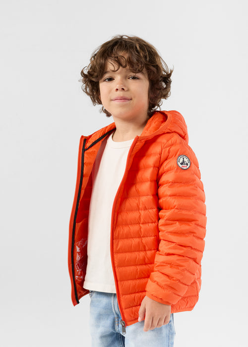Light hooded down jacket Fire red Hugo - JOTT UK - 3