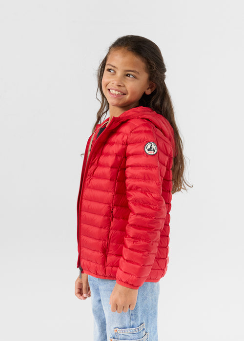 Light hooded down jacket Carmine red Hugo - JOTT UK - 3
