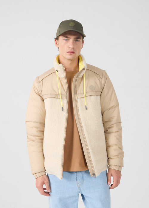 Natural sherpa down jacket Oleg - JOTT UK - 3
