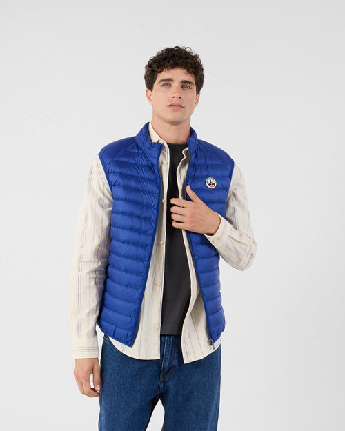 Sleeveless down jacket Cobalt blue Tom - JOTT UK - 3