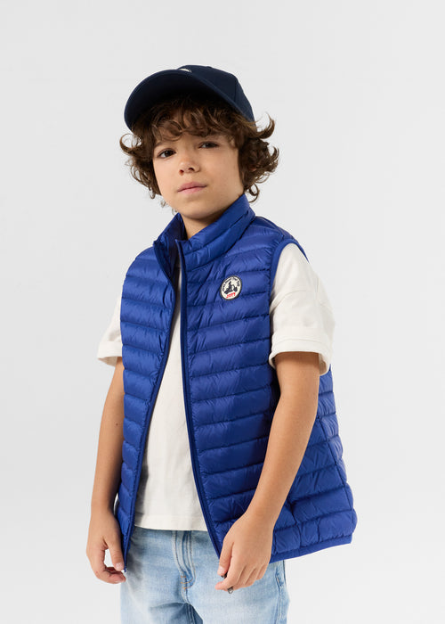 Sleeveless down jacket Cobalt blue Zoe - JOTT UK - 3