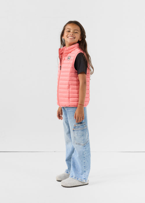 Sleeveless down jacket Vibrant fuchsia Zoe - JOTT UK - 3