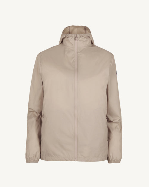 Derry waterproof packable jacket Beige - JOTT UK - 2