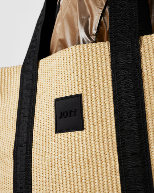 Totebag in raffia Natural Danika - JOTT UK - 4
