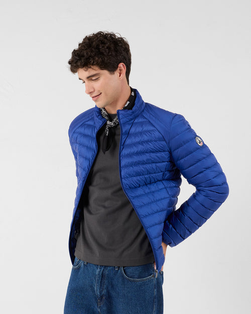 Lightweight Jacket Cobalt Blue Mat - JOTT UK - 3