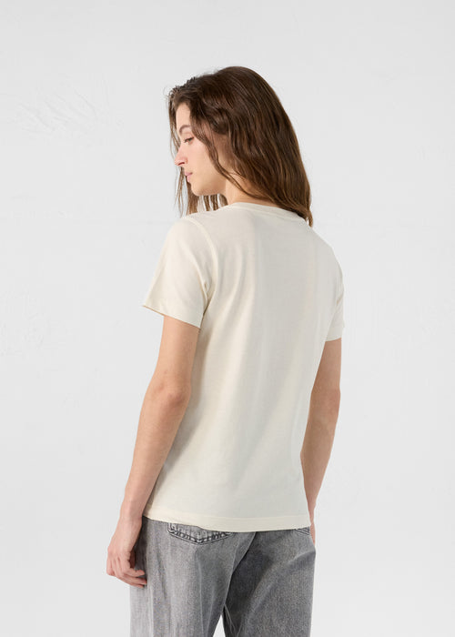 Round-neck Tshirt Natural Lucia - JOTT UK - 4