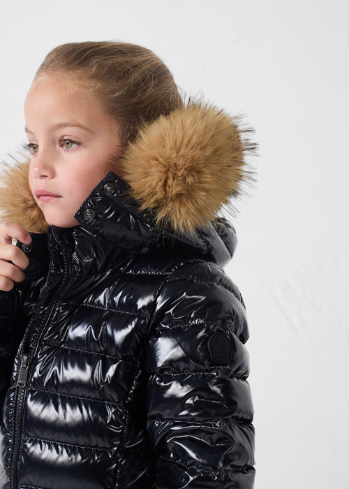 Down jacket Great cold Black Olympe lacquered - JOTT UK - 5