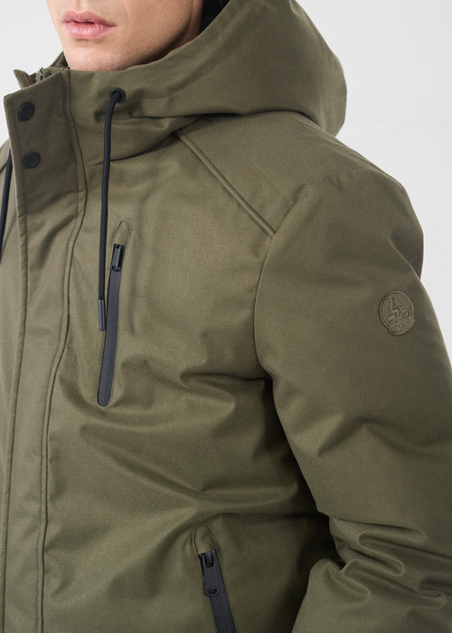 Parka wool Army Ontario - JOTT UK - 5