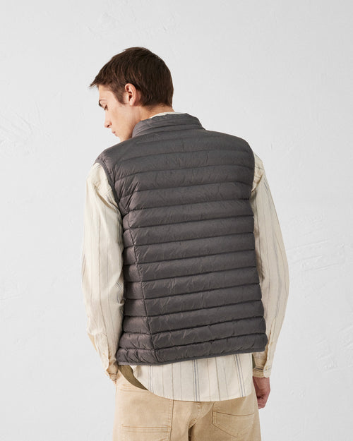 Anthracite Sleeveless down jacket Tom - JOTT UK - 5