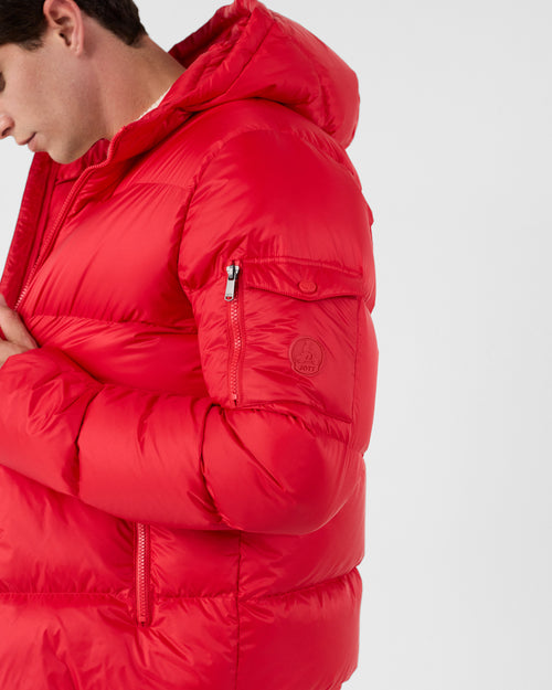 Down jacket Great Cold Carmine red Java - JOTT UK - 5