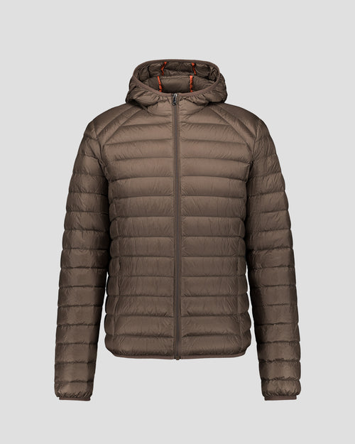 Taupe Lightweight down jacket Nico - JOTT UK - 3