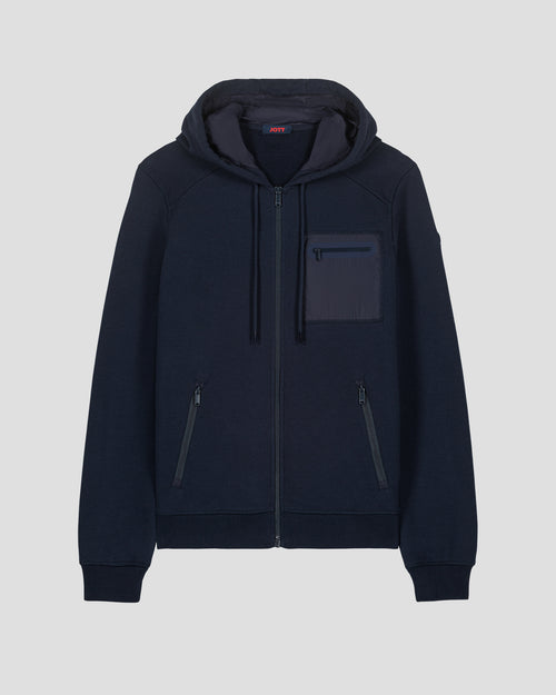 Hector cotton zipped jacket Navy - JOTT UK - 2