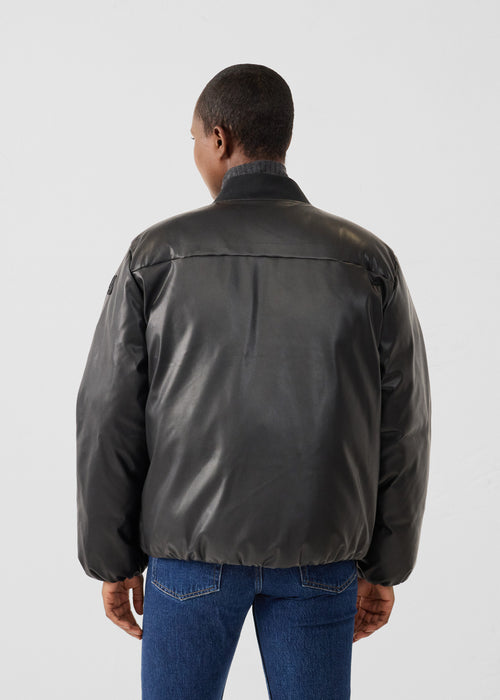 Short bomber-style puffer jacket Black Celeste - JOTT UK - 4