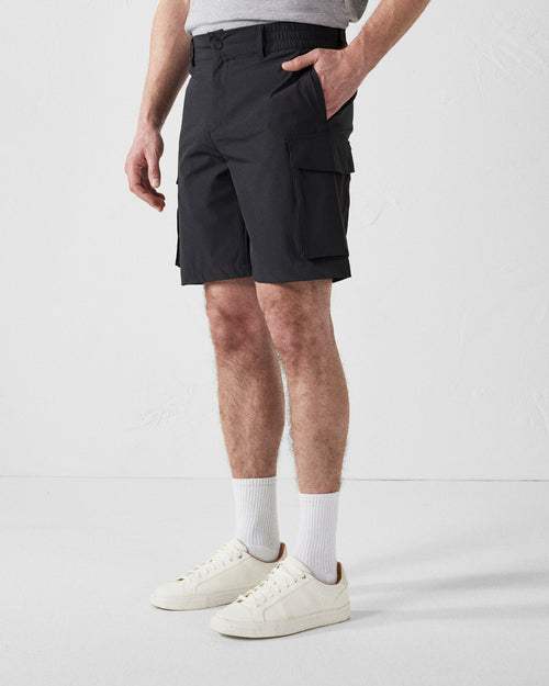 Black Morpheus cargo shorts - JOTT UK - 5