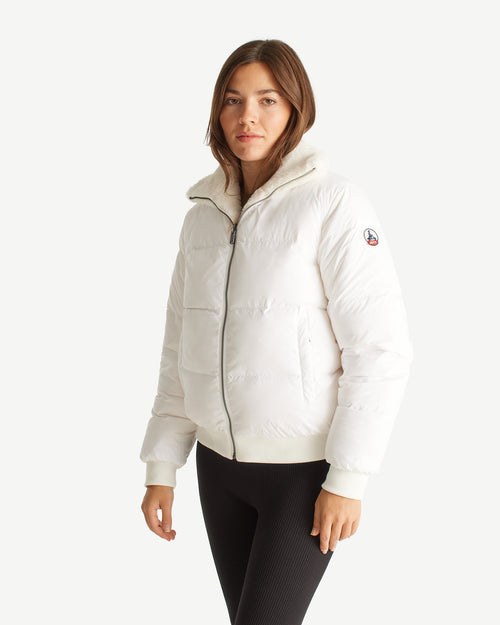 White Gala Grand Froid reversible puffer jacket - JOTT UK - 5