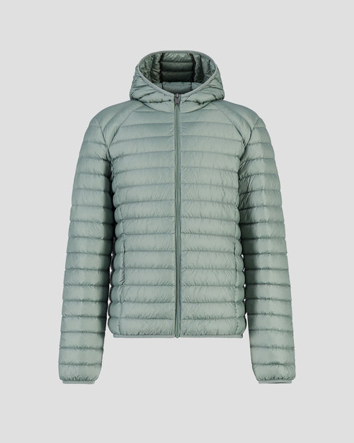 Mineral green Lightweight down jacket Nico - JOTT UK - 2
