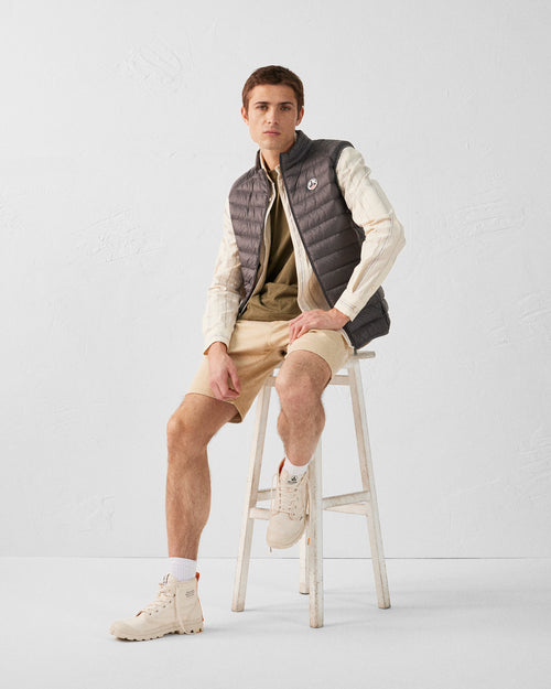 Anthracite Sleeveless down jacket Tom - JOTT UK - 4