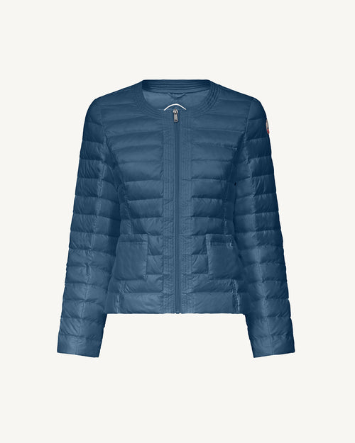Blue jean Douda lightweight puffer jacket - JOTT UK - 2