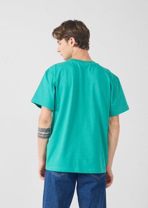 Round-neck Tshirt Persan green Andrea - JOTT UK - 5