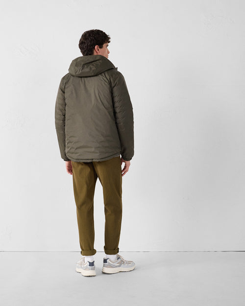 Reversible jacket Army/fire red Brummen - JOTT UK - 3