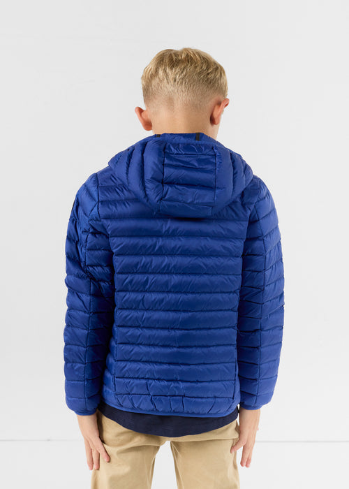 Light hooded down jacket Cobalt blue Hugo - JOTT UK - 4