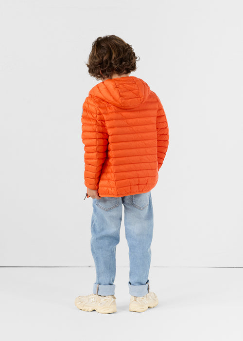 Light hooded down jacket Fire red Hugo - JOTT UK - 4