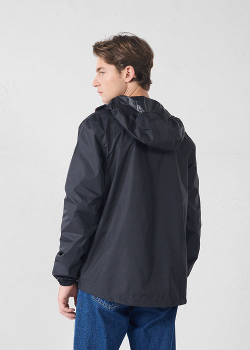 Raincoat packable Black Kilmory - JOTT UK - 3