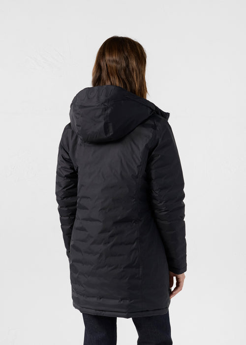 Long reversible jacket Black/cobalt blue Verone - JOTT UK - 3