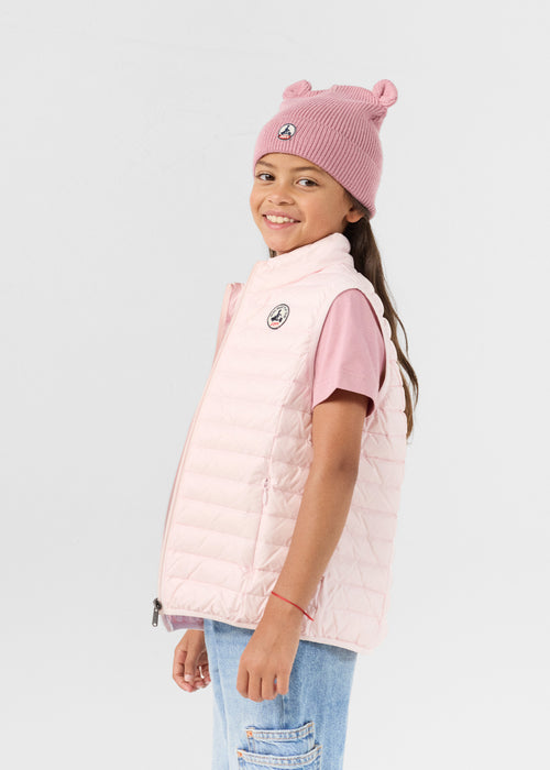 Sleeveless down jacket Petal pink Zoe - JOTT UK - 4