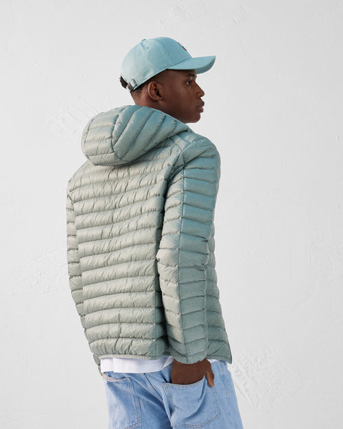 Mineral green Lightweight down jacket Nico - JOTT UK - 4